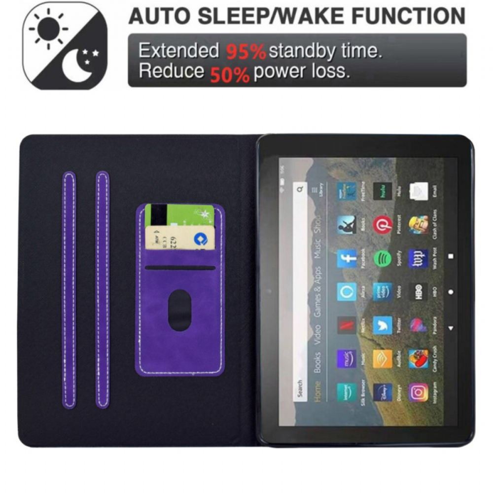 Peněženková Pouzdra iPad (2025) Kryty Na Mobil Retro Kožený Efekt