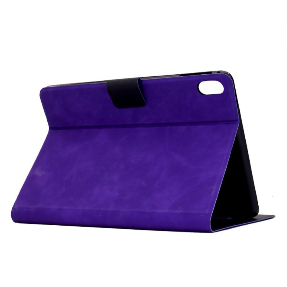 Peněženková Pouzdra iPad (2025) Kryty Na Mobil Retro Kožený Efekt