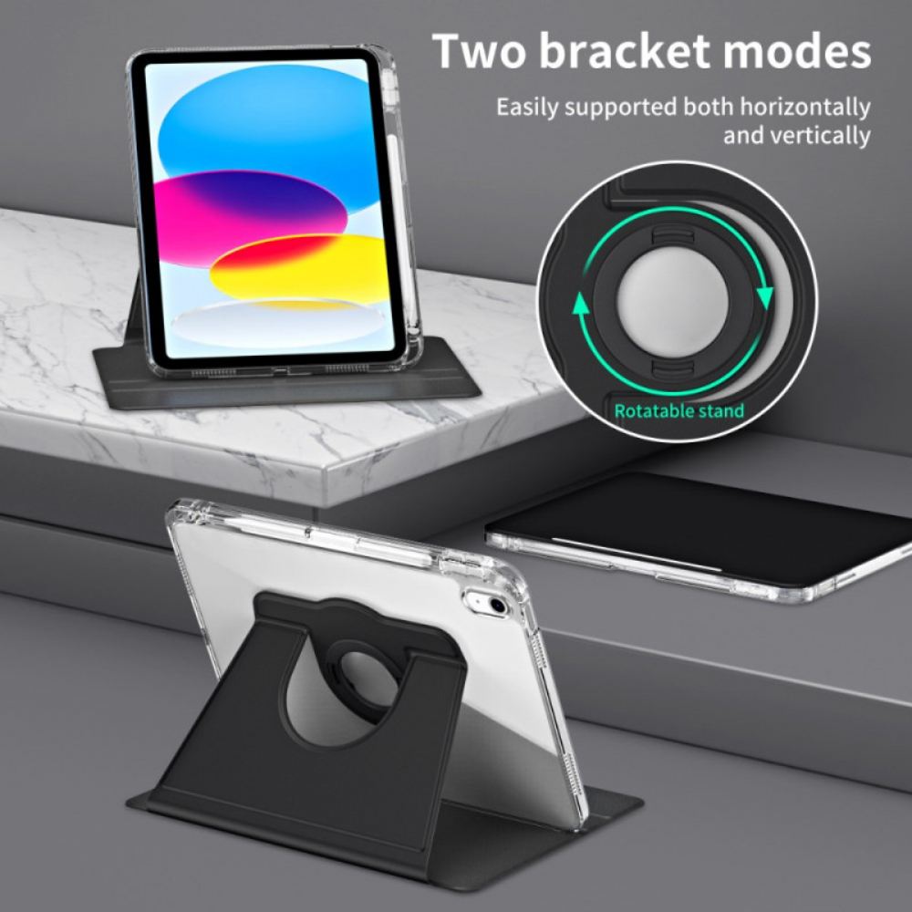Pouzdra iPad (2025) Kryty Na Mobil Hybridní S Otočným Stojanem