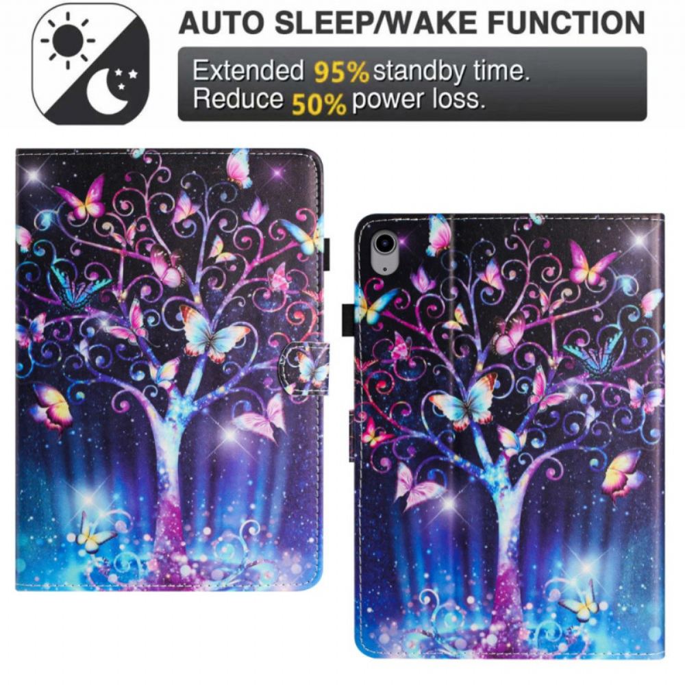 Pouzdra iPad (2025) Kryty Na Mobil Meteorické Motýli