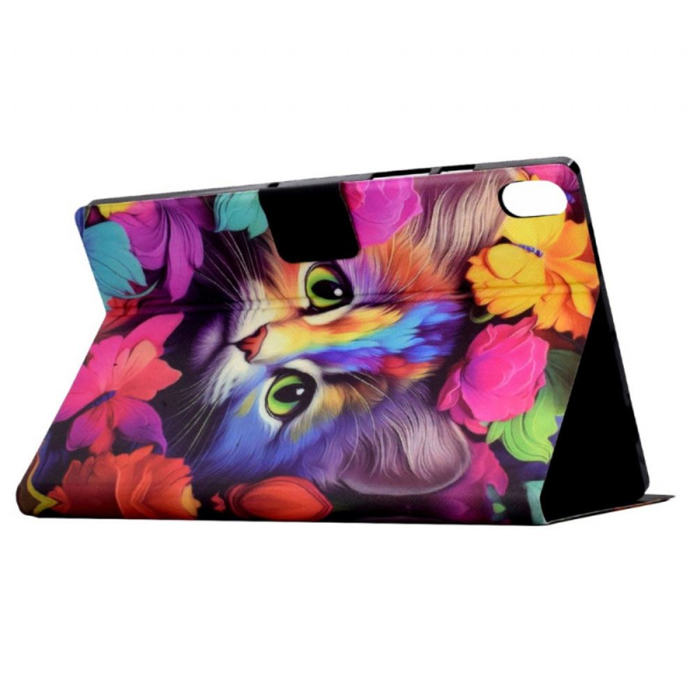 Pouzdro iPad (2025) Růžové Kotě