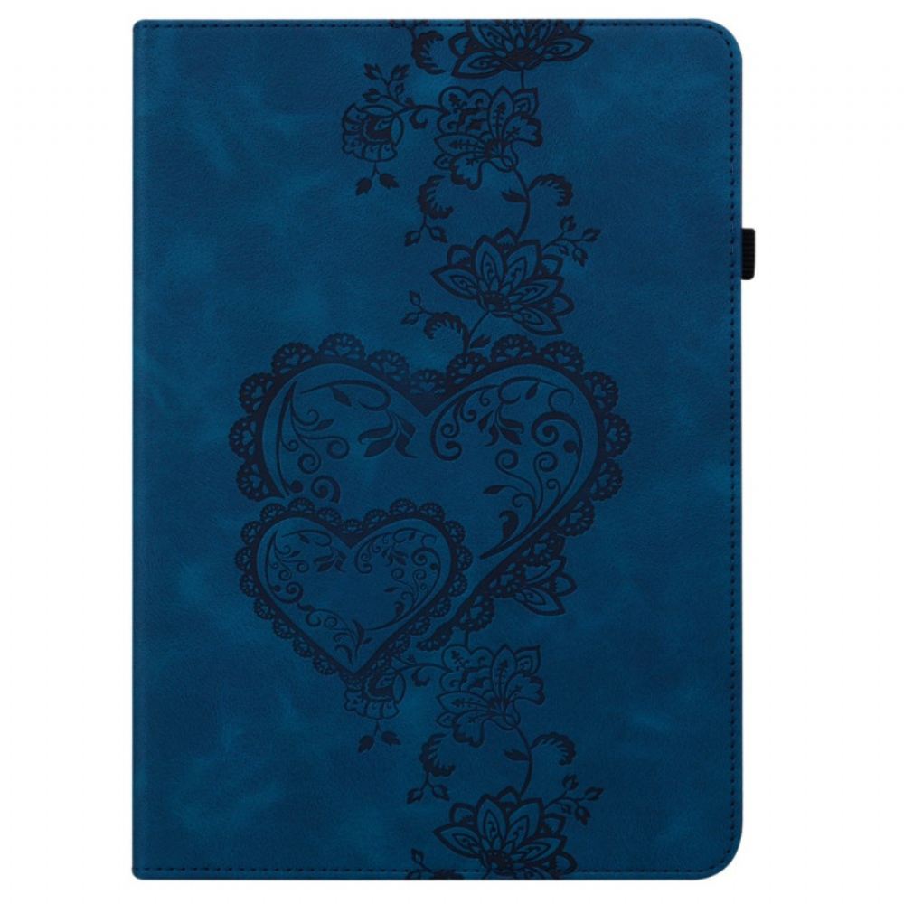 Pouzdro iPad (2025) Srdce S Držákem Stylusu