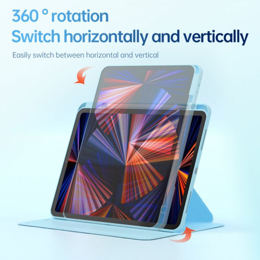 Pouzdro iPad (2025) Stojan Otočný O A Pastelový Kryt