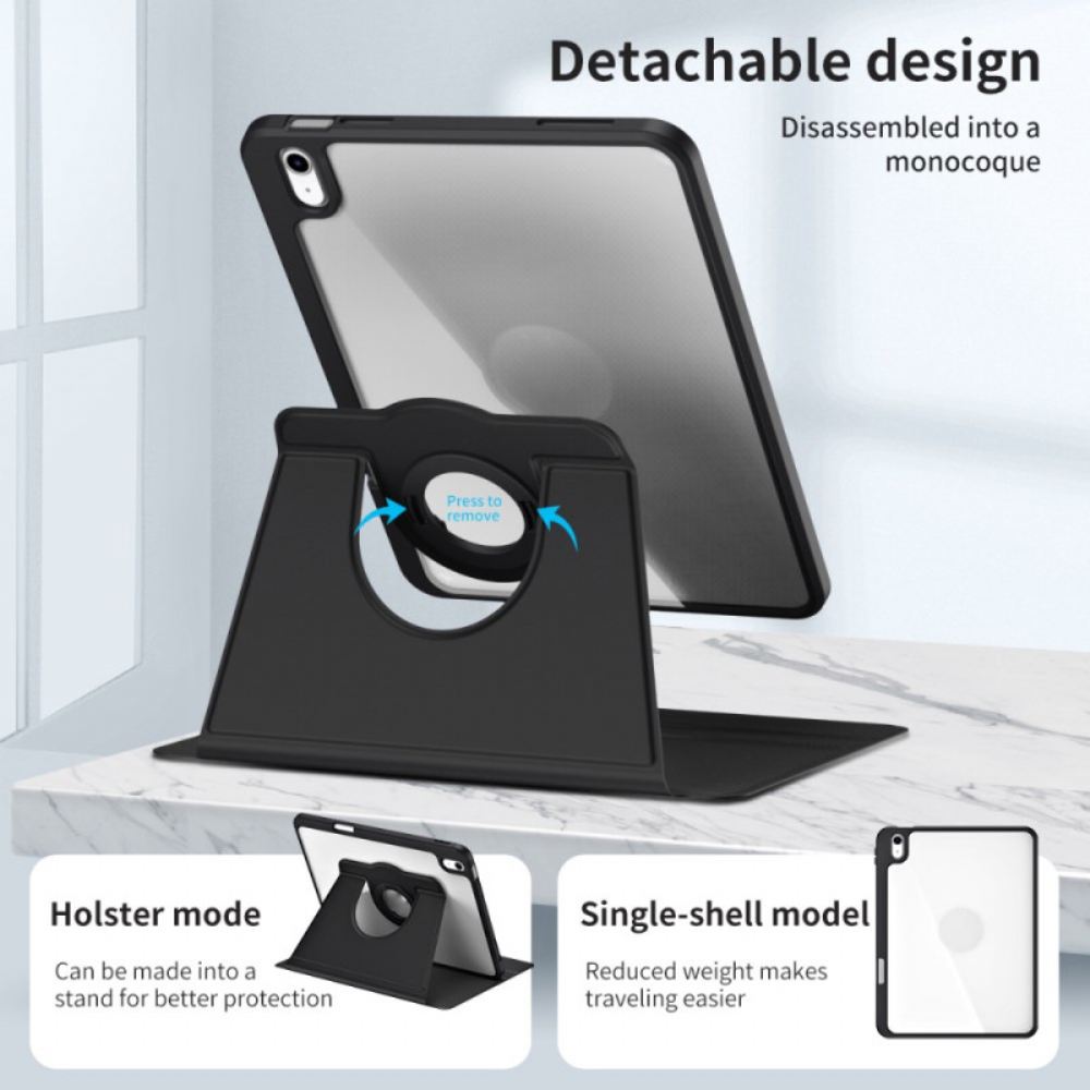 Pouzdro Na iPad (2025) Otočný Stojánek