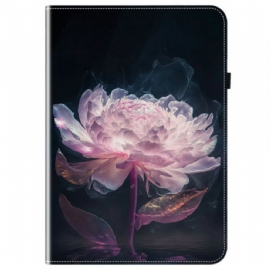 Kožený Kryt Na Xiaomi Pad 7 / 7 Pro Pivoňka