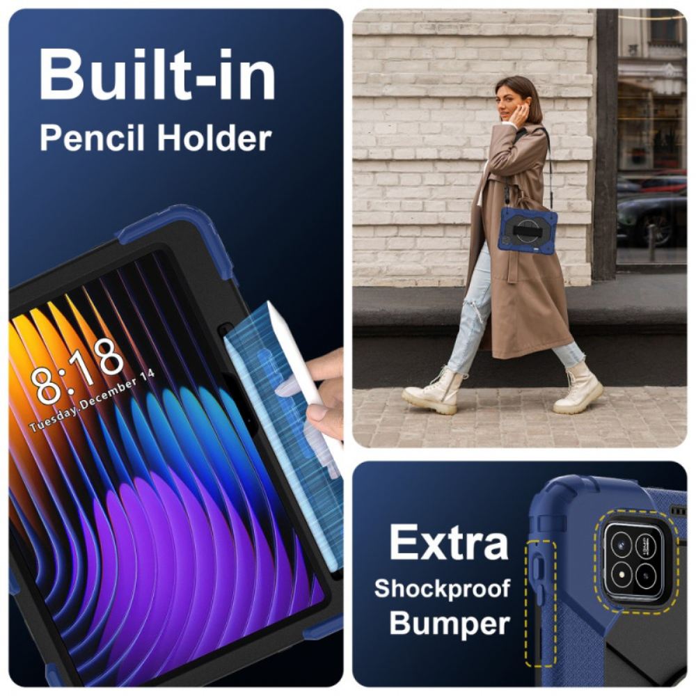 Kryt Xiaomi Pad 7 / 7 Pro Kryty Na Mobil Plná Ochrana S Ramenním Popruhem