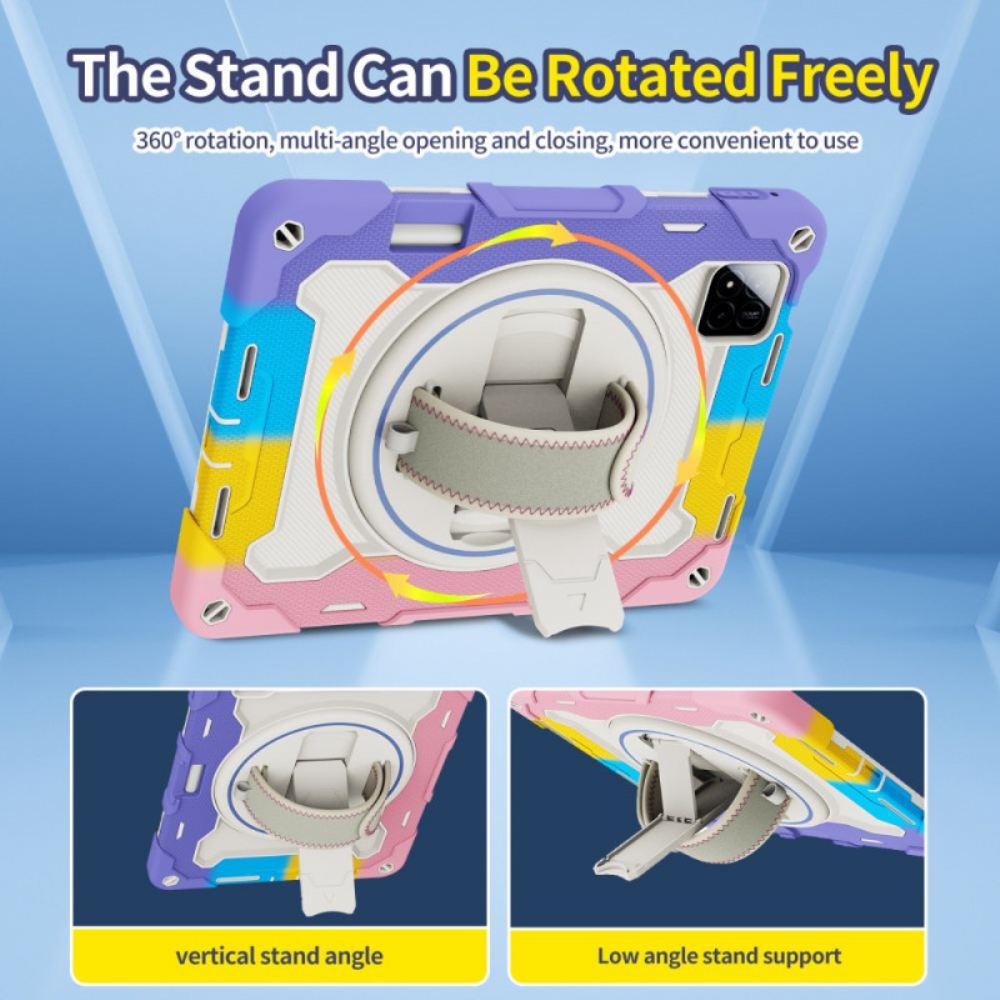 Kryt Xiaomi Pad 7 / 7 Pro Ultra Odolné S Popruhem A Stojánkem