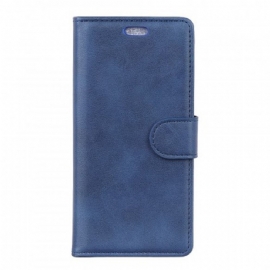 Flipové Pouzdro Na Huawei P30 Lite Efekt Retro Matné Kůže
