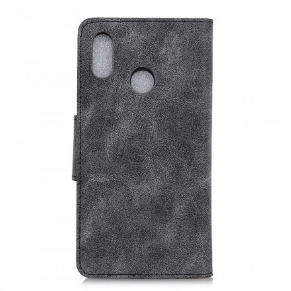 Flipové Pouzdro Na Huawei P30 Lite Kožené Pouzdro Oboustranná Magnetická Klapka