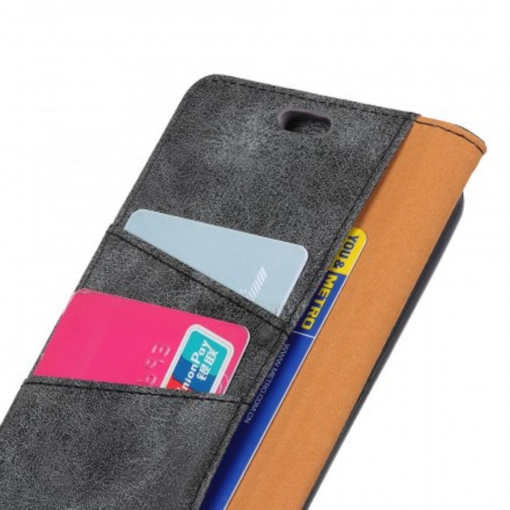 Flipové Pouzdro Na Huawei P30 Lite Kožené Pouzdro Oboustranná Magnetická Klapka
