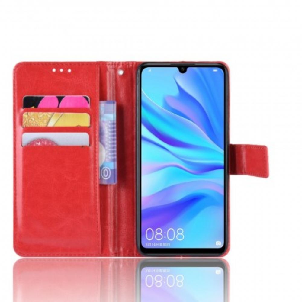 Flipové Pouzdro Na Huawei P30 Lite Okázalá Umělá Kůže