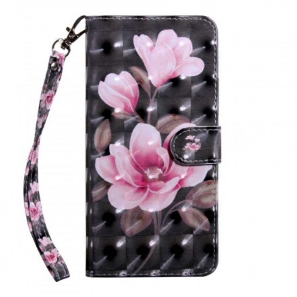 Flipové Pouzdro Na Huawei P30 Lite Rozkvetlé Květiny