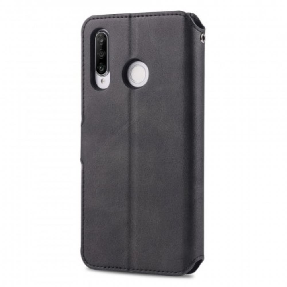 Kožené Pouzdro Na Huawei P30 Lite Azns Retro