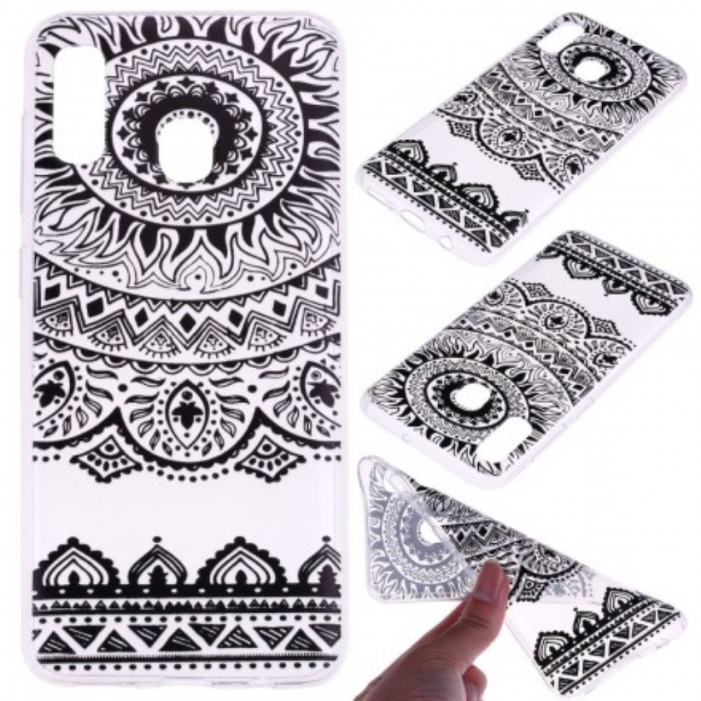 Kryt Na Huawei P30 Lite Bezešvá Květinová Mandala