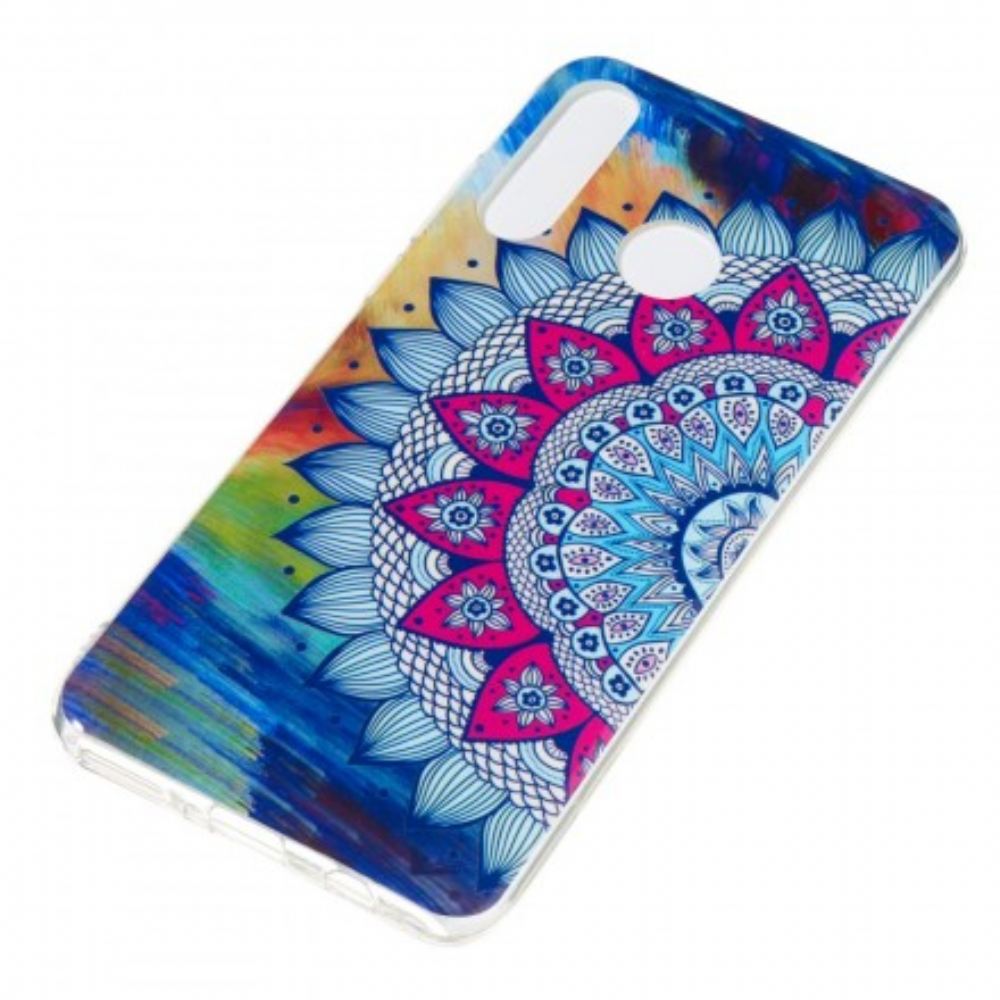 Kryt Na Huawei P30 Lite Fluorescenční Barevná Mandala