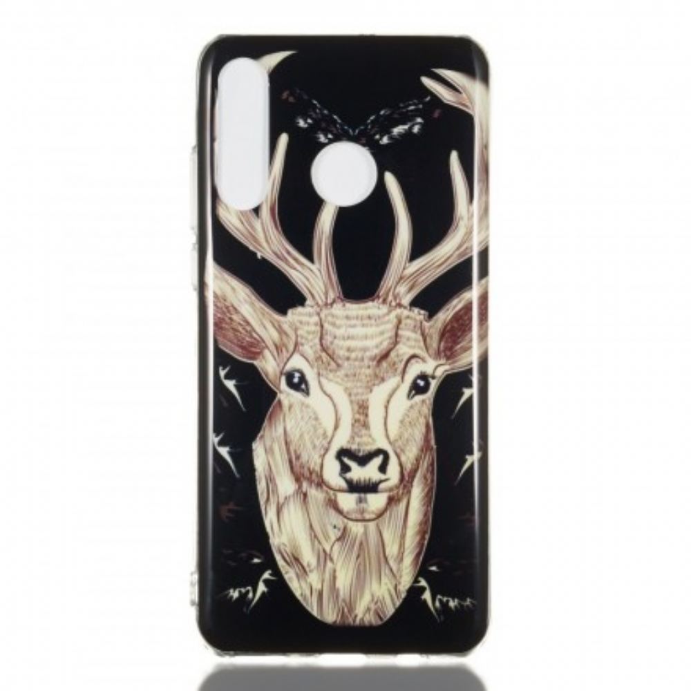 Kryty Na Mobil Na Huawei P30 Lite Fluorescenční Majestátní Jelen