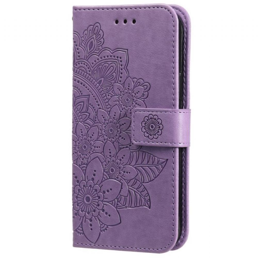 Flipové Pouzdro Na Samsung Galaxy A13 5G / A04s Květinová Mandala