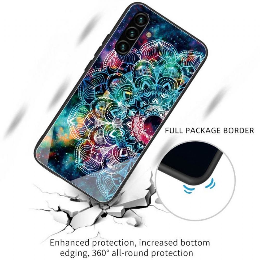 Kryt Na Samsung Galaxy A13 5G / A04s Mandala Tvrzené Sklo