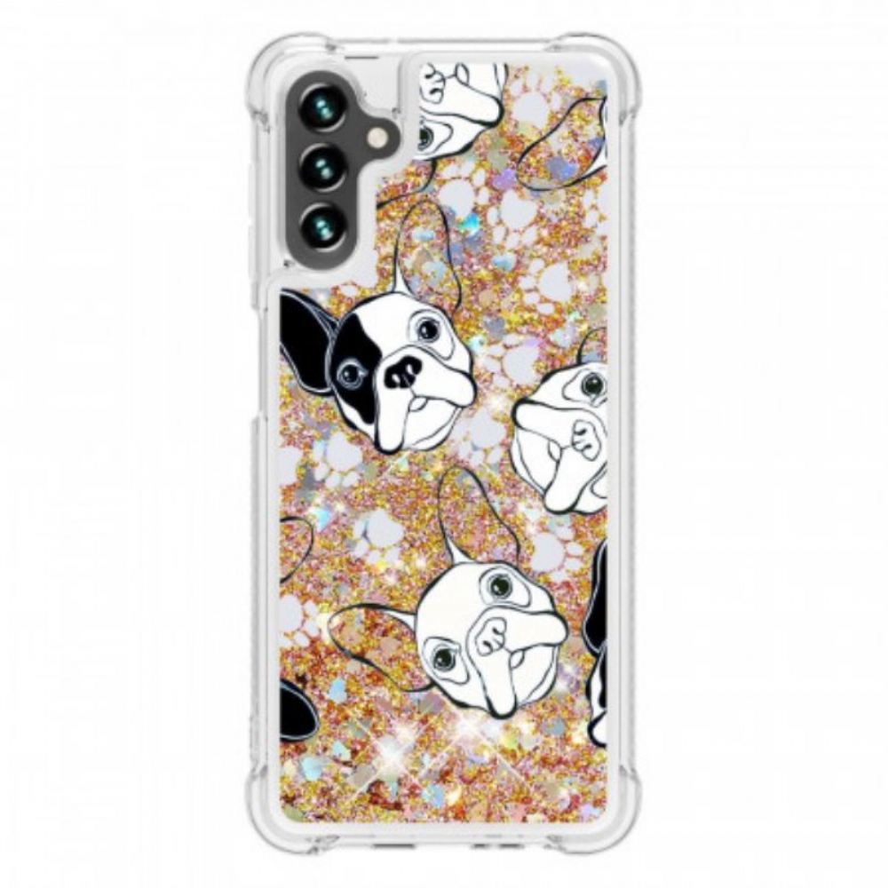 Kryt Na Samsung Galaxy A13 5G / A04s Pan Pes Sequins