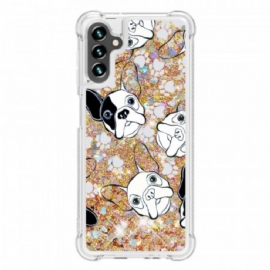 Kryt Na Samsung Galaxy A13 5G / A04s Pan Pes Sequins