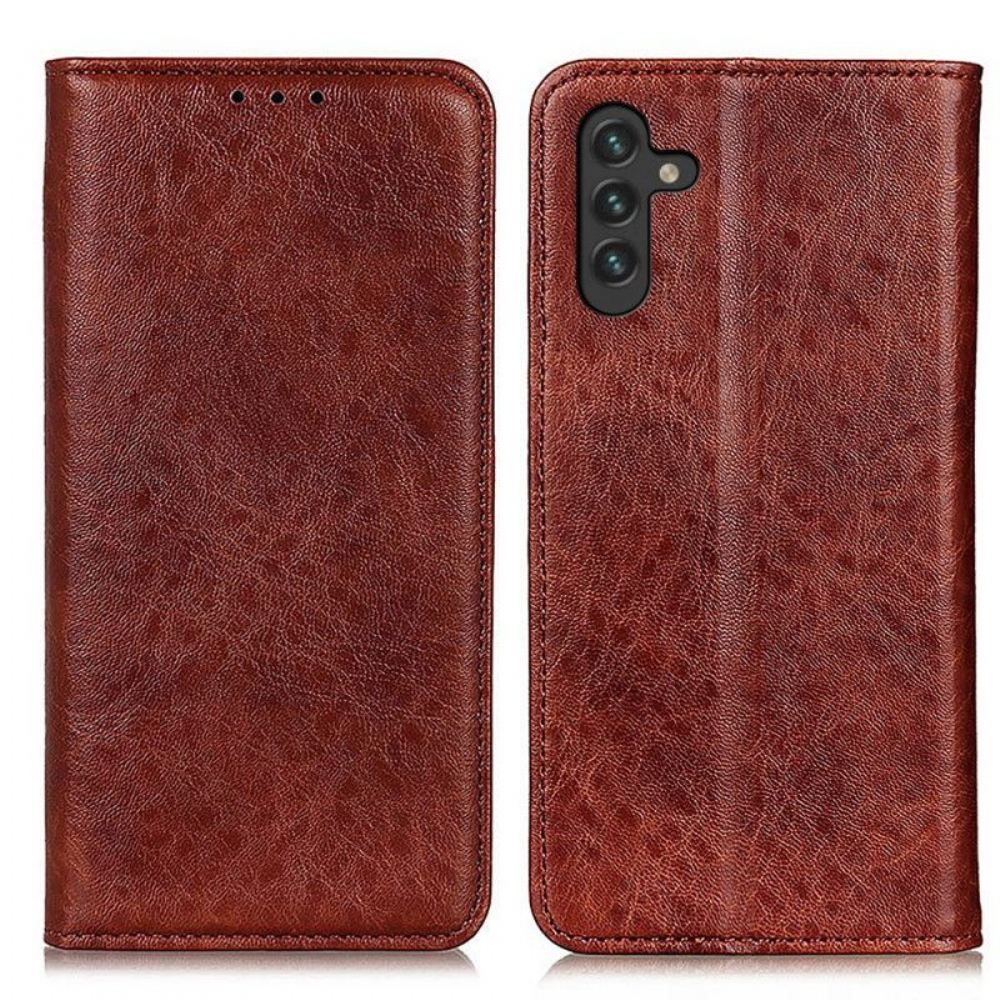 Kryty Na Mobil Na Samsung Galaxy A13 5G / A04s Flipové Pouzdro Textura Kůže