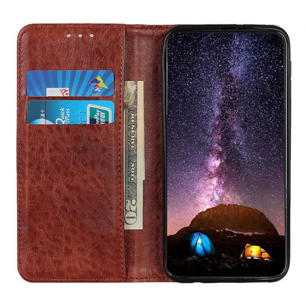 Kryty Na Mobil Na Samsung Galaxy A13 5G / A04s Flipové Pouzdro Textura Kůže