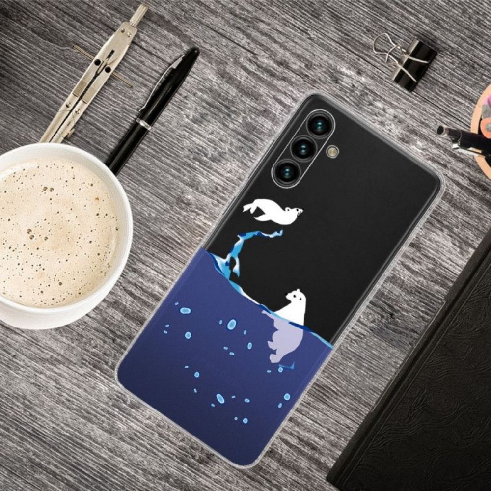 Kryty Na Mobil Na Samsung Galaxy A13 5G / A04s Námořní Hry