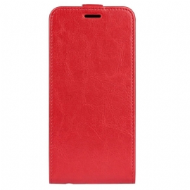 Kožený Kryt Na Oppo Reno 12 5g Vertikální Klapka