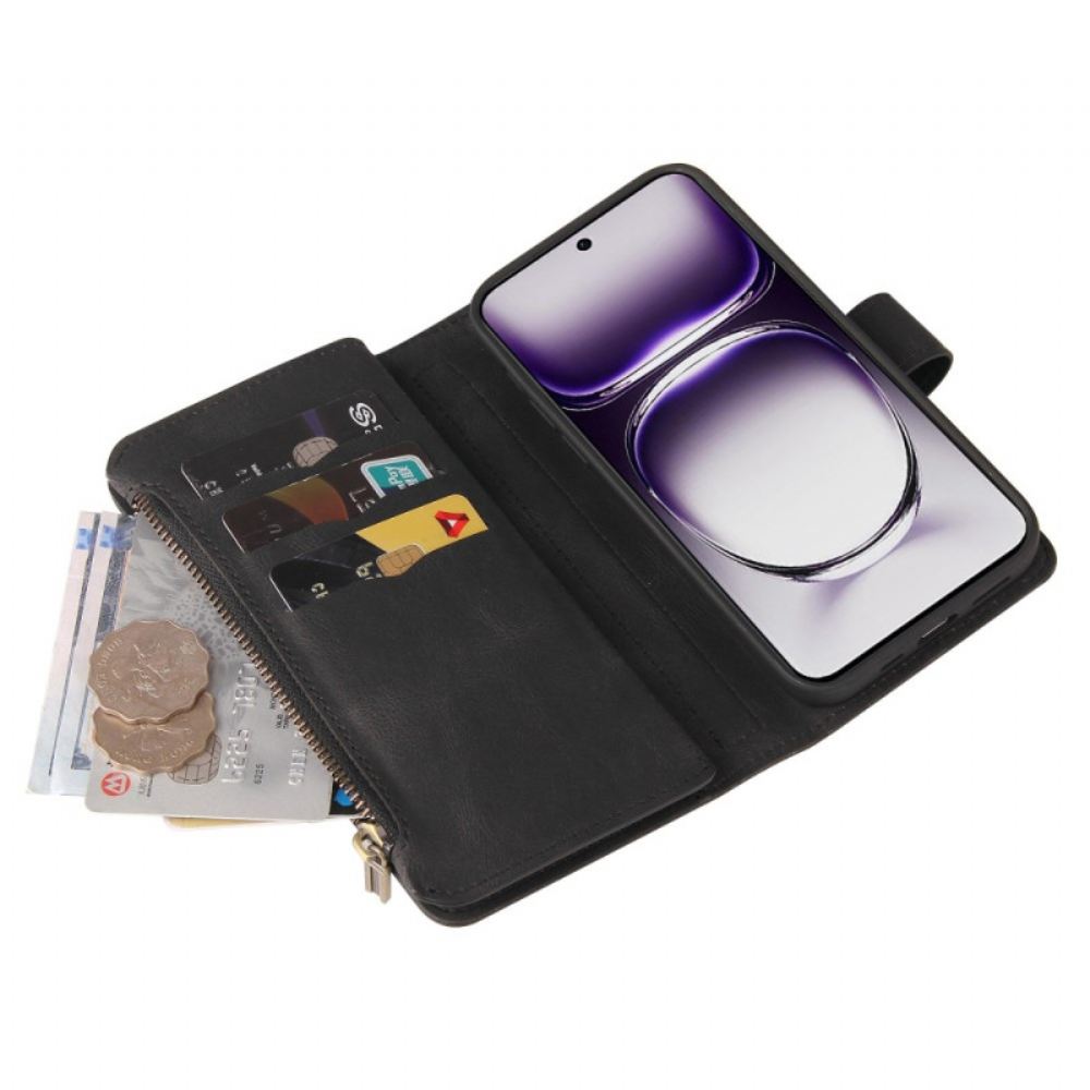 Kožený Kryt Oppo Reno 12 5g Multifunkční
