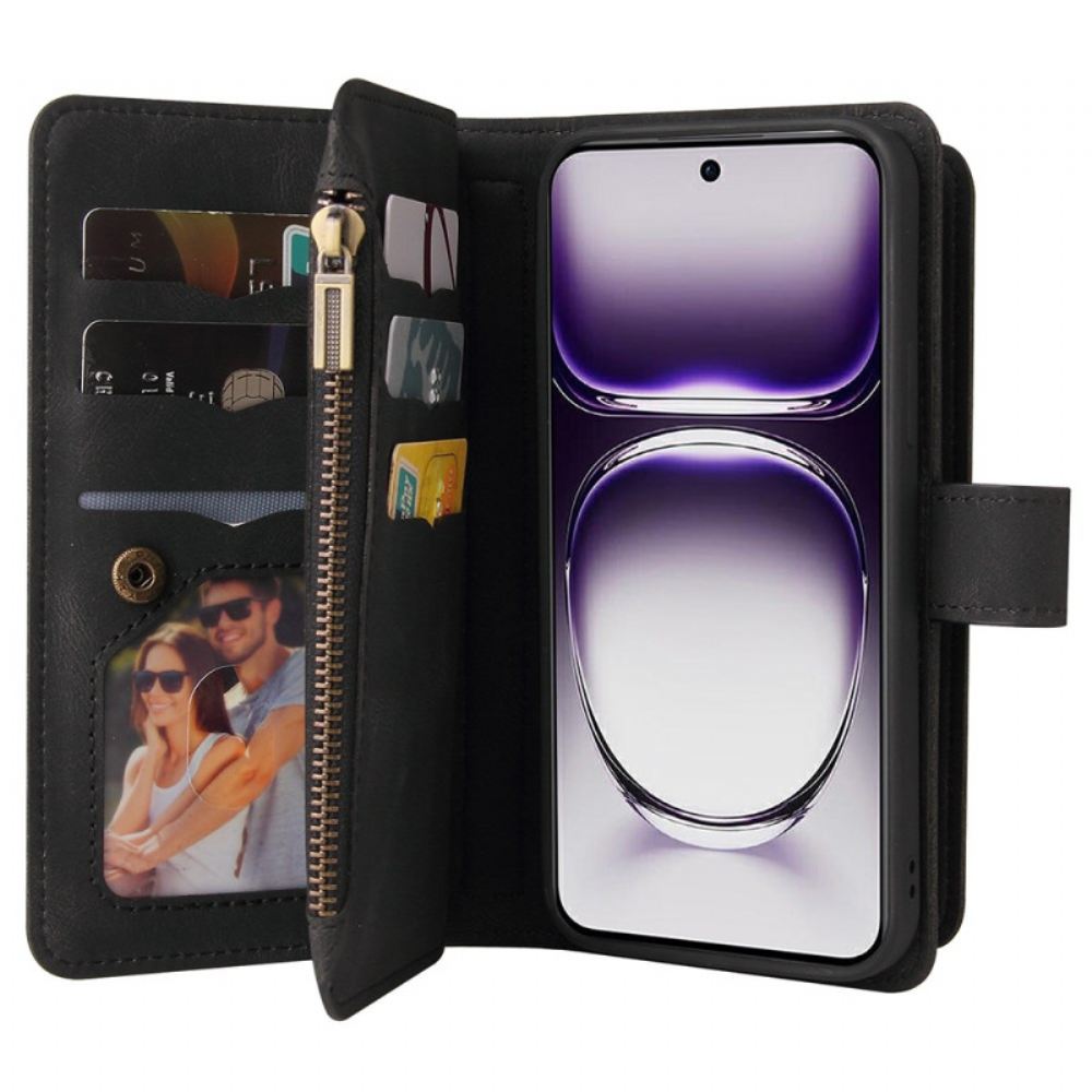 Kožený Kryt Oppo Reno 12 5g Multifunkční