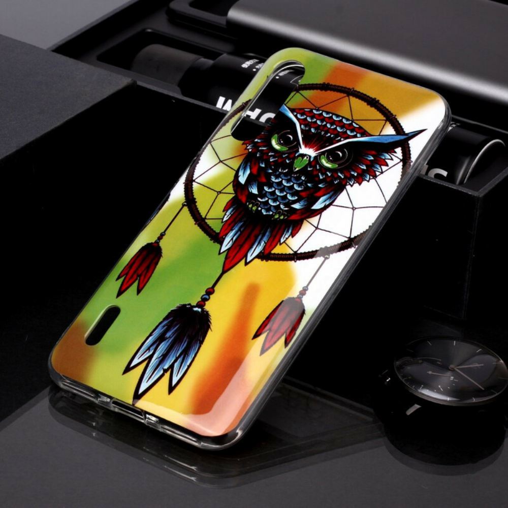 Kryt Na Xiaomi Mi A3 Fluorescenční Lapač Snů Sovy