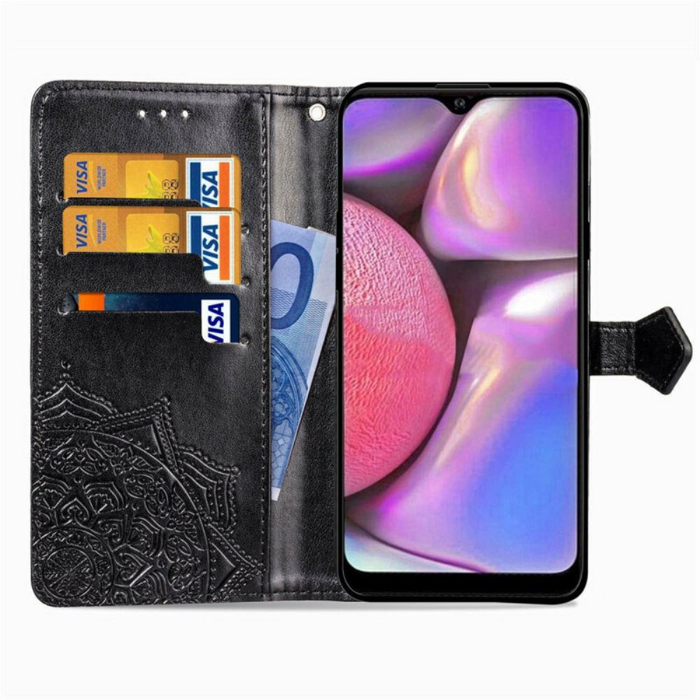 Flipové Pouzdro Na Samsung Galaxy A20s Středověká Mandala