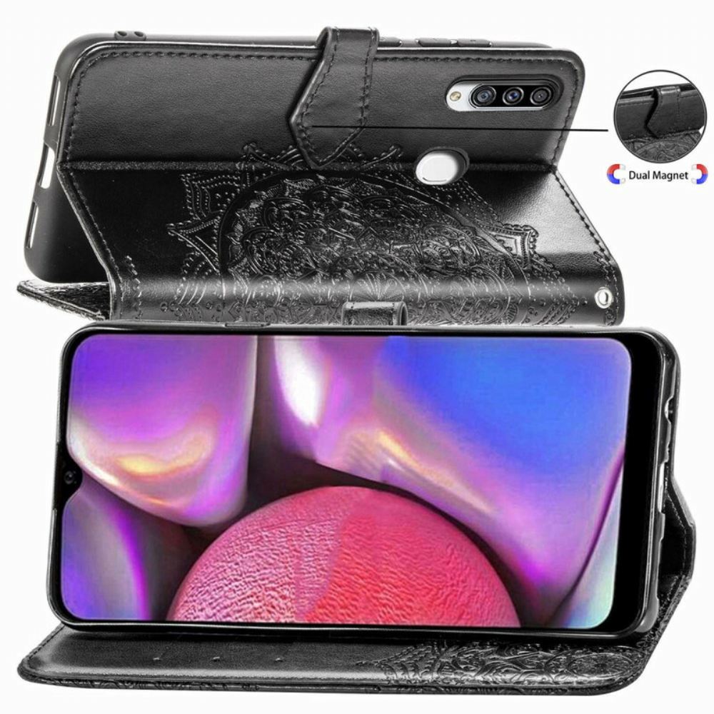 Flipové Pouzdro Na Samsung Galaxy A20s Středověká Mandala