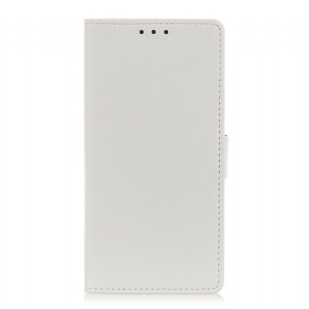 Flipové Pouzdro Na Xiaomi 12 Pro Jednoduchý Lesklý Kožený Efekt