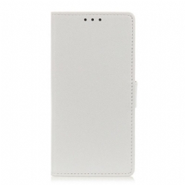 Flipové Pouzdro Na Xiaomi 12 Pro Jednoduchý Lesklý Kožený Efekt