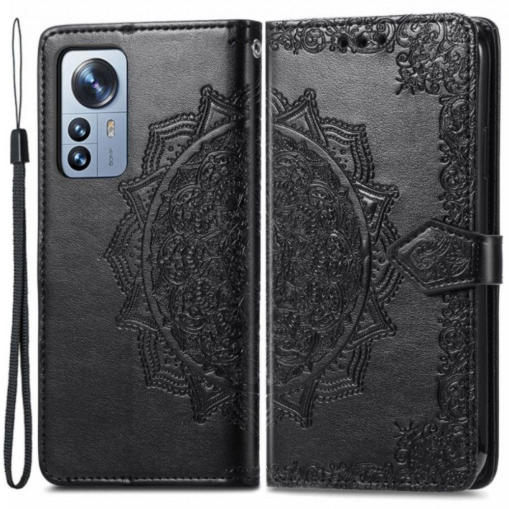 Flipové Pouzdro Na Xiaomi 12 Pro Mandala Středověk