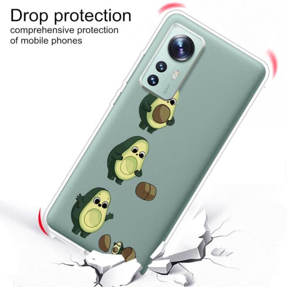 Kryt Na Xiaomi 12 Pro Silikonový Avokádový Život
