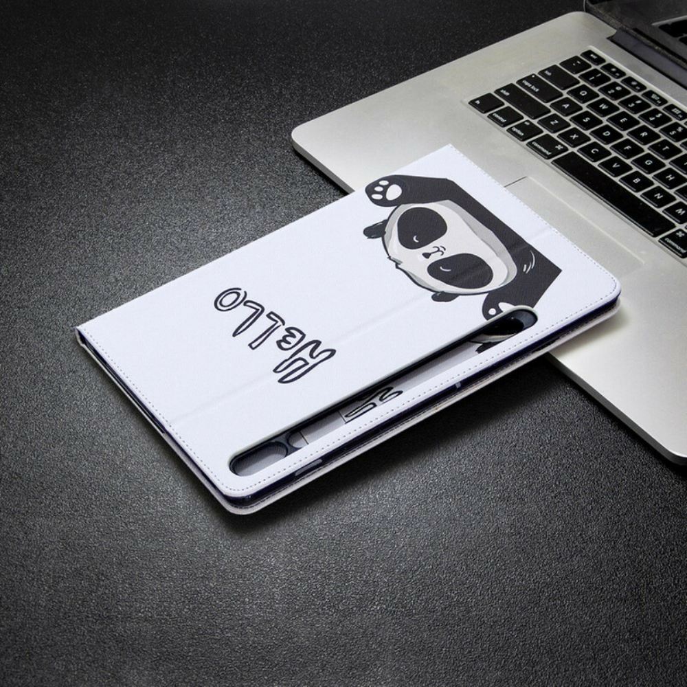 Pouzdra Na Samsung Galaxy Tab S7 / Tab S8 Panda Tiskový Vzor