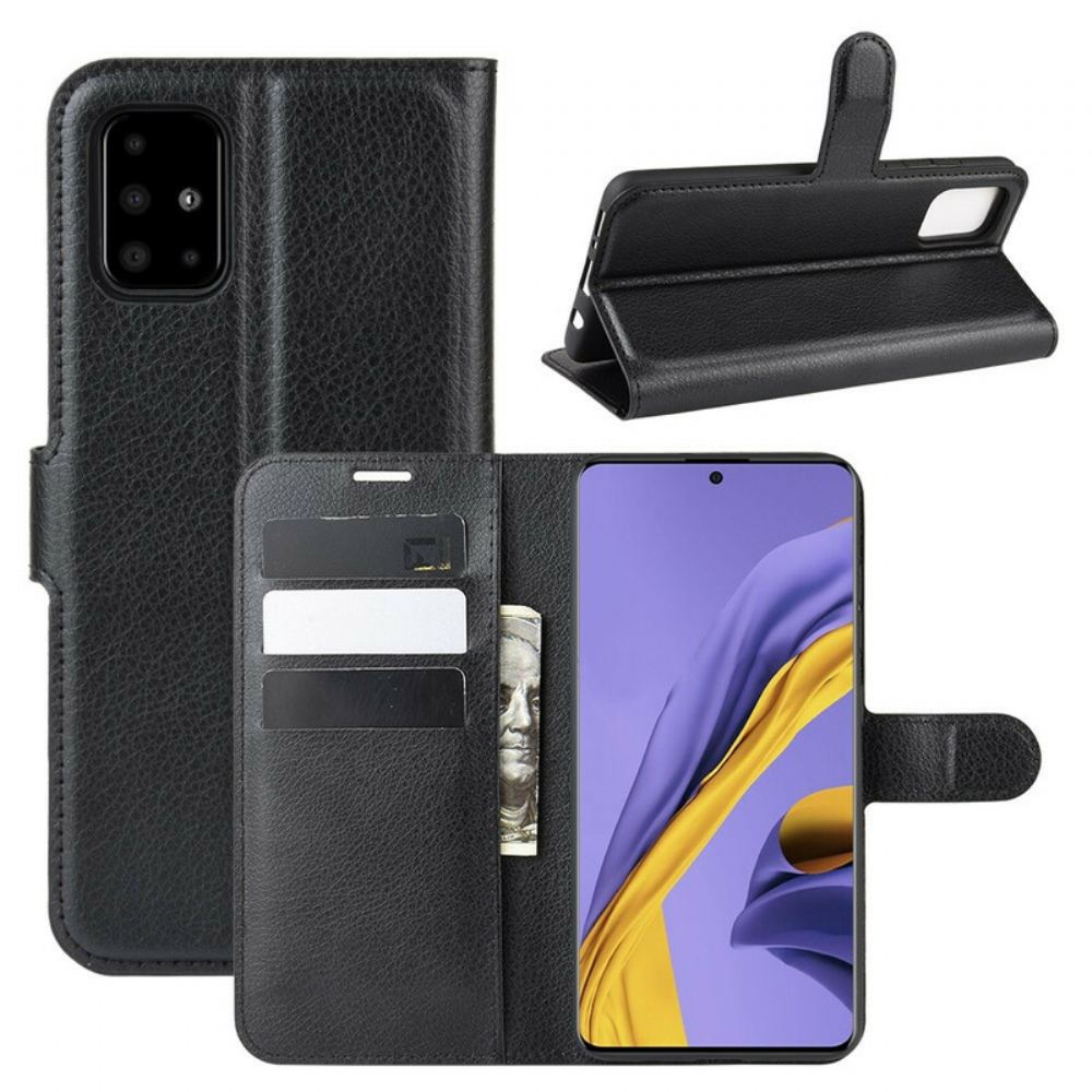 Flipové Pouzdro Na Samsung Galaxy A51 Klasika