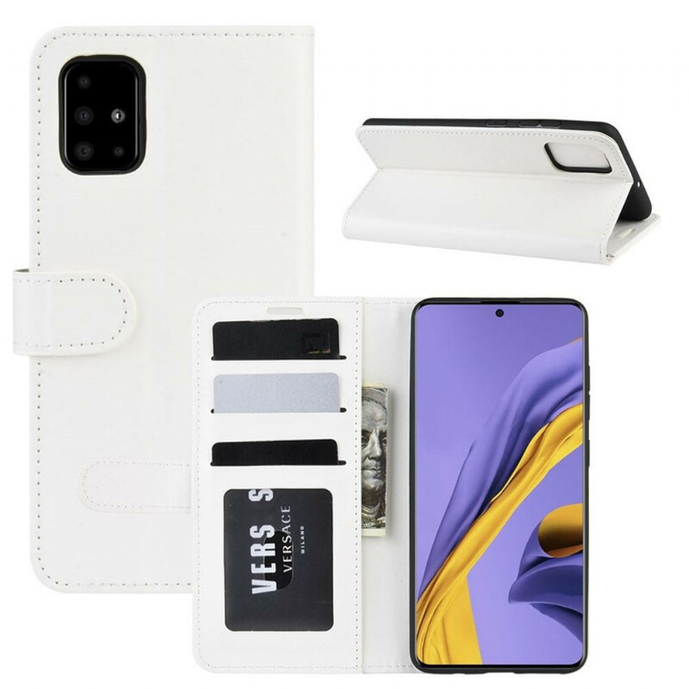Flipové Pouzdro Na Samsung Galaxy A51 Ultra Umělá Kůže