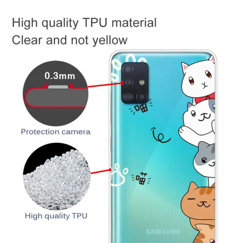 Kryt Na Samsung Galaxy A51 Ahoj Kočky