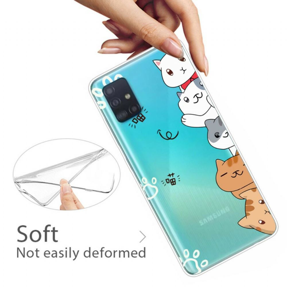 Kryt Na Samsung Galaxy A51 Ahoj Kočky