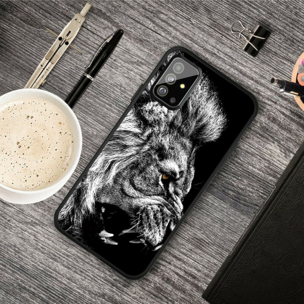 Kryt Na Samsung Galaxy A51 Divoký Lev