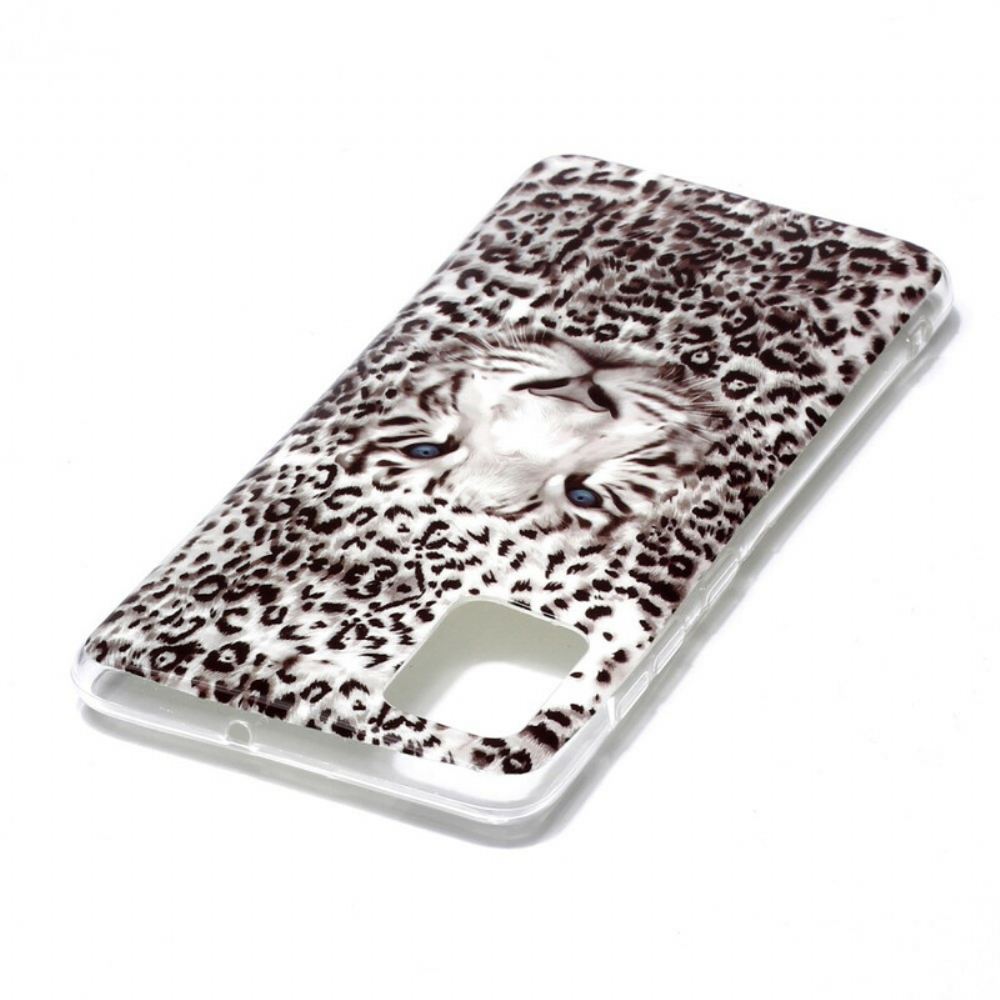 Kryt Na Samsung Galaxy A51 Fluorescenční Leopard