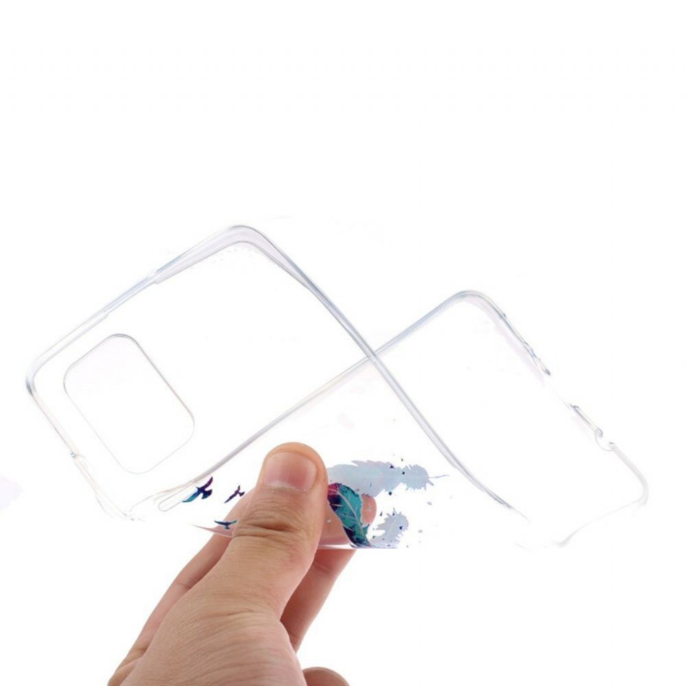 Kryt Na Samsung Galaxy A51 Průhledné Peří